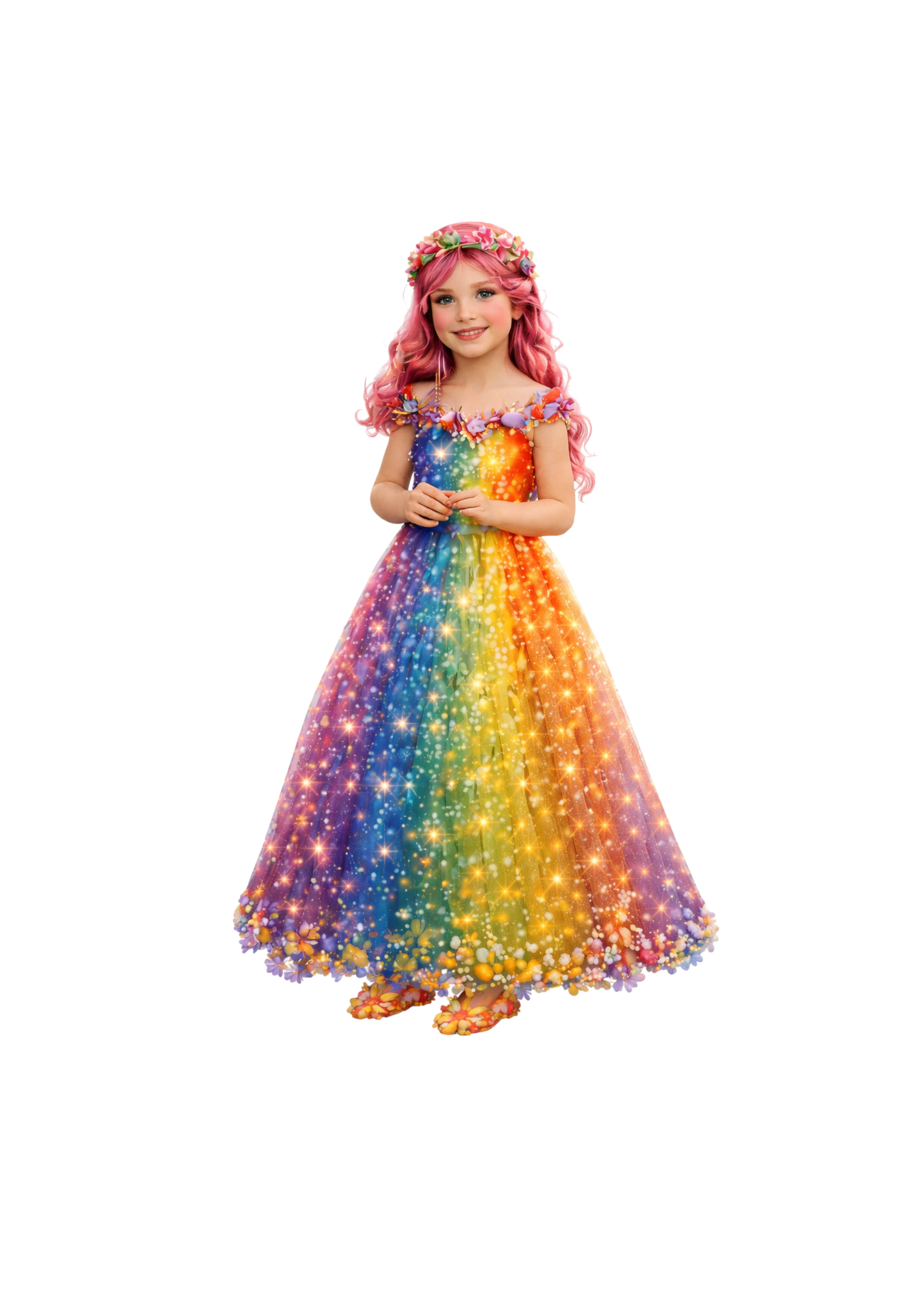 Nora bei den Blumen-Prinzessinnen